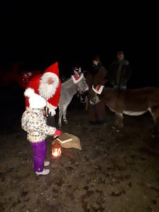 Sankt Nikolaus, Esel, Waldweihnacht